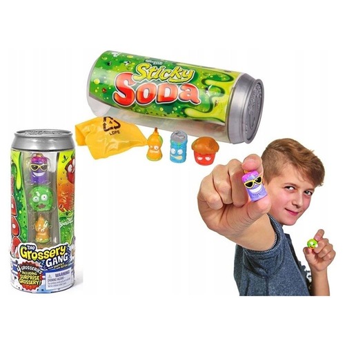 זבלוני גרוסרי פחית כולל 4 זבלונים - Grossery Gang