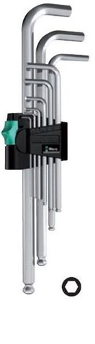 סט אלן כדורי ארוך 1.5-10 ממ זרוע קצרה WERA