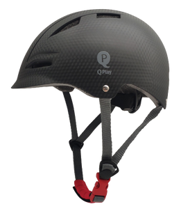 קסדה MANBO בטיחותית לילדים עם חורי אוורור לאופנים / קורקינט / סקטים לגיל 3-8 - שחור