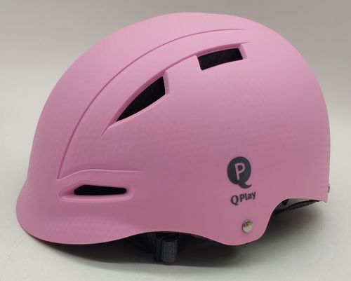 קסדה MANBO בטיחותית לילדים עם חורי אוורור לאופנים / קורקינט / סקטים לגיל 3-8 - ורוד