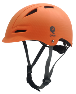 קסדה MANBO בטיחותית לילדים עם חורי אוורור לאופנים / קורקינט / סקטים לגיל 3-8 - כתום