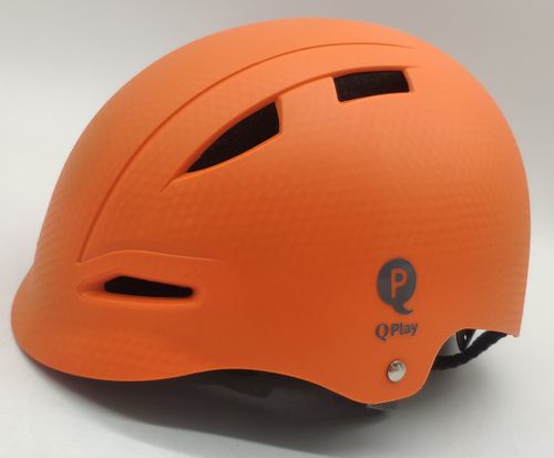 קסדה MANBO בטיחותית לילדים עם חורי אוורור לאופנים / קורקינט / סקטים לגיל 3-8 - כתום