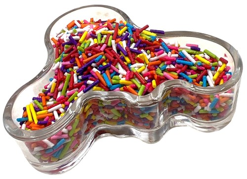 סוכריות קישוט מקרוני צבעוני 1 ק''ג Carnival Mix Sprinkles