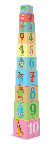 מגדל קוביות חיות