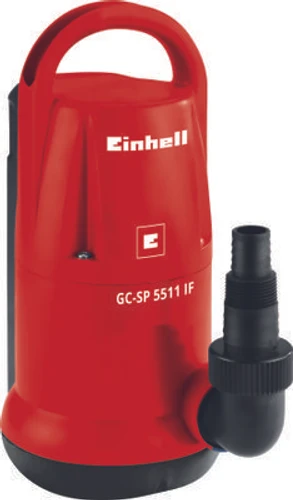 משאבה טבולה גובה אפס 550W מים נקיים דגם GC-SP 5511 1F איינהל