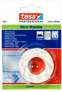 דבק דו צדדי ספוגי למראות 4952 TESA