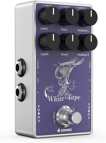 EC1335 פדאל דילי White Tape Delay Pedal מבית DONNER