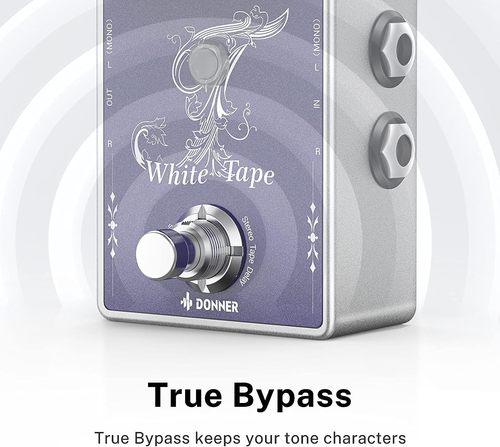 EC1335 פדאל דילי White Tape Delay Pedal מבית DONNER