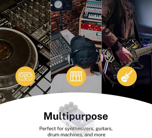 EC1335 פדאל דילי White Tape Delay Pedal מבית DONNER