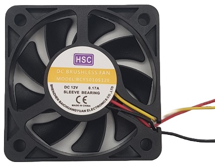 מאוורר 12V 50X50X10mm