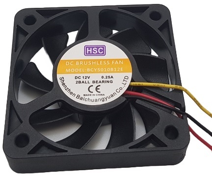 מאוורר  12V 50X50X10mm