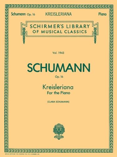 ספר תווים Schumann - Kreisleriana, Op. 16