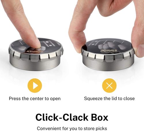 סט של 16 מפרטים איכותיים EC854 DN PICKS מבית DONNER