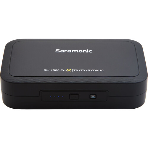 ערכת 2 משדרים ומקלט אלחוטיים למכשירי iOS אייפון / אייפוד Saramonic blink 500 pro X B4