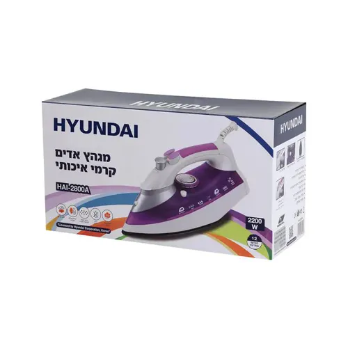 מגהץ אדים קרמי הרדוף