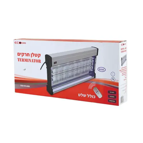 קוטל חרקים 3X20W UV+שלט TERMINATOR