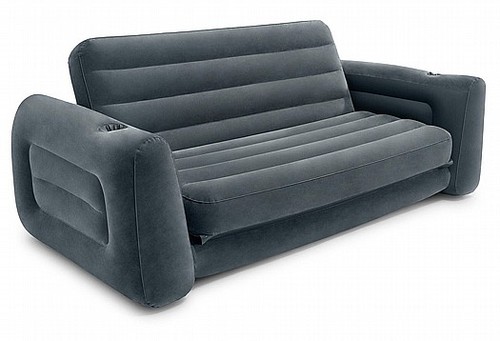 ספה מתנפחת INTEX הנפתחת למיטה זוגית, מקט 66552