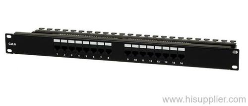 פאץ פאנל CATE6A Patch Panel 16 Port