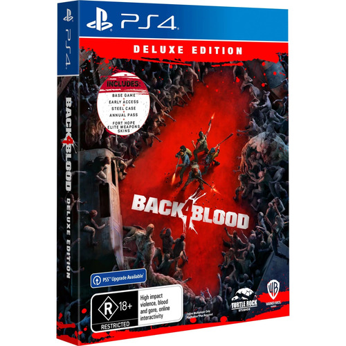 PS4 Back 4 Blood Deluxe Edition