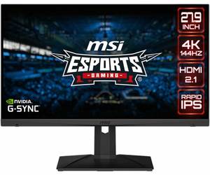 מסך גיימינג שטוח למחשב ולקונסולות "28 MSI Optix MAG281URf 4k