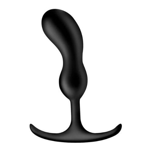 פלאג אנאלי לעיסוי פרוסטטה מדיום XR Brands-XR Brands- Heavy Hitters Silicone Weighted Prostate Plug