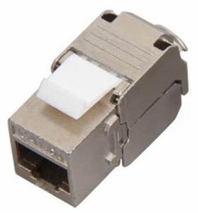 שקע קיסטון מסוכך CATE6A RJ45