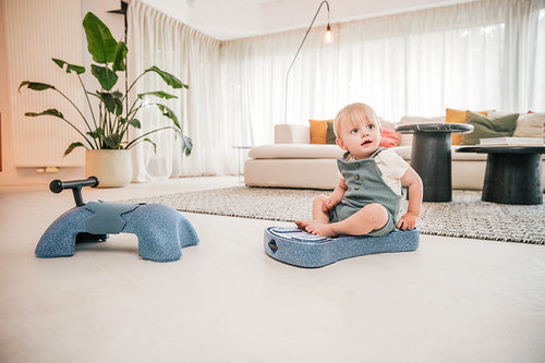 בימבת רכיבה לקטנטנים 3 ב-1  הופכת להליכון דגם  SCOOT and RIDE My First - ורוד 