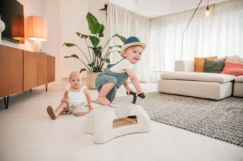 בימבת רכיבה לקטנטנים 3 ב-1  הופכת להליכון דגם  SCOOT and RIDE My First - ורוד 