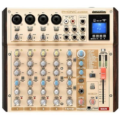 מיקסר Phonic Gold Edition AM8GE
