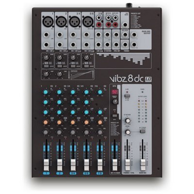 מיקסר LD Systems Vibz 8 DC עם אפקטים