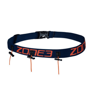 חגורת מספר לתחרויות ZONE3 ULTIMATE RACE NUMBER BELT כחול-כתום