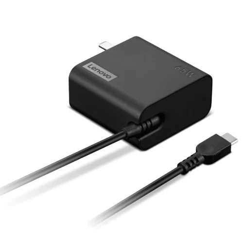 מטען קיר למחשב נייד Lenovo 65W Standard AC Adapter USB Type-C directly the wall 4X21L83773