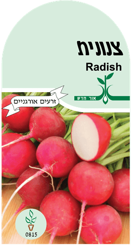 זרעי ירקות - צנונית
