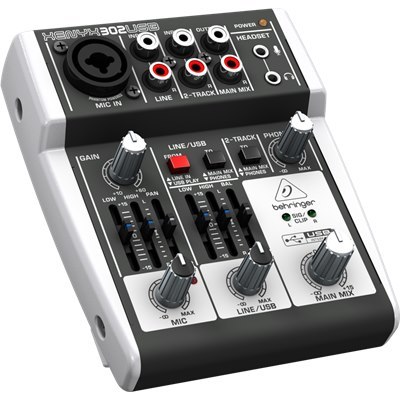  כרטיס קול - Behringer Xenix 302USB