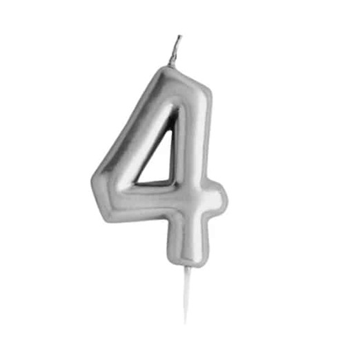 נר מספר 4 - כסף