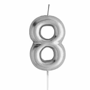 נר מספר 8 - כסף