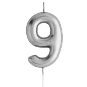 נר מספר 9 - כסף