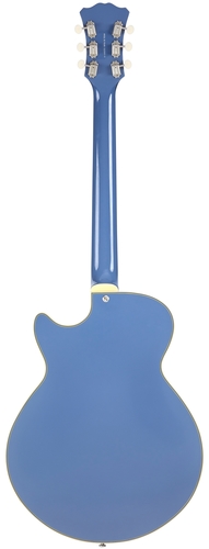 גיטרה חשמלית 1/4 נפח כולל ארגז D'Angelico EXCEL SS TOUR SLATE BLUE
