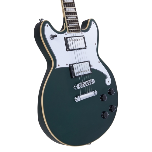 גיטרה חשמלית + נרתיק D'Angelico PREMIER BRIGHTON SHERWOOD GREEN