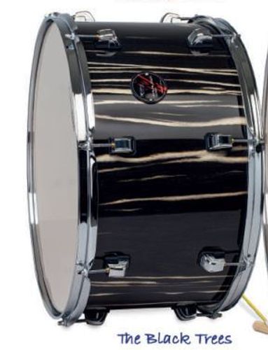מערכת תופים 5 חלקים 20 אינץ' EQ-200L מסדרת EQUALIZER בצבע BLACK TREES מבית Odery-(Brazil)