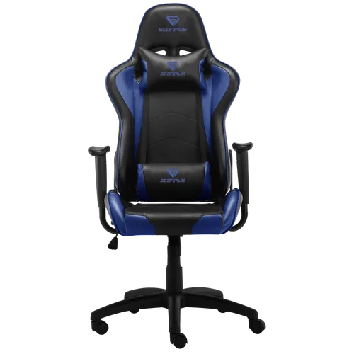 מושב כיסא גיימינג SCORPIUS GAMER BLUE