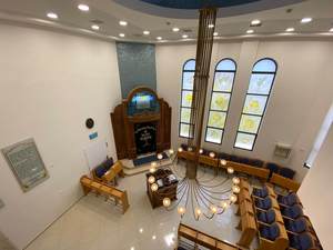 תמונה להמחשת יישום בפרויקט בית כנסת שירת תימן בשומרון