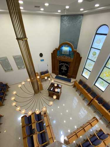 תמונה להמחשת יישום בפרויקט בית כנסת שירת תימן בשומרון