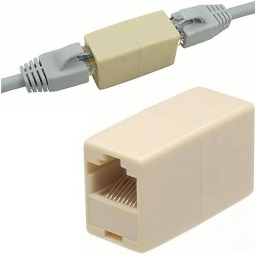 אדפטור מתאם מגשר לרשת RJ45 נ-נ