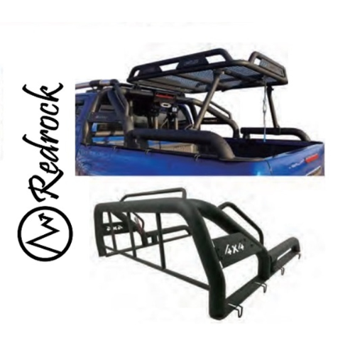 קשת העמסה לרכב ניסן נברה מוטות פלדה מגולוון שחור כולל גגון עריסה לתוספת העמסה על הקשת תוצרת רדרוק REDROCK