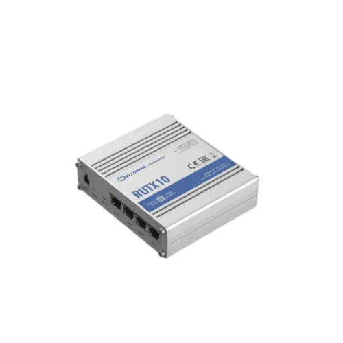 נתב תעשייתי קווי (ללא סים) Teltonika RUTX10 (NO LTE)