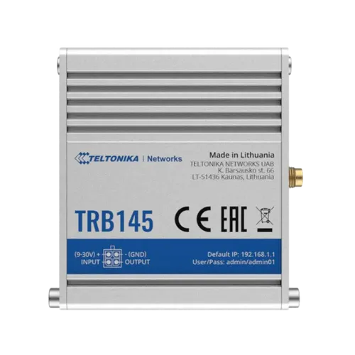 Teltonika TRB145 INDUSTRIAL RUGGED LTE RS485 GATEWAY