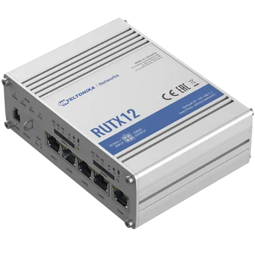 ראוטר כולל מודם סלולרי Teltonika RUTX12