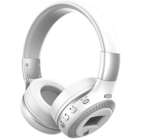 אוזניות מוסיקה Bluetooth עם צג דיגיטלי