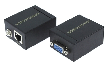 מאריך טווח VGA על גבי רשת עד 60 מטר
